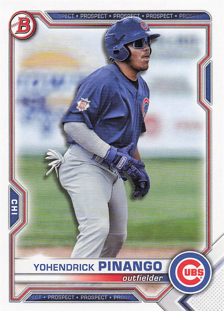 2021 Bowman Draft Baseball Yohendrick Pinango #BD-25