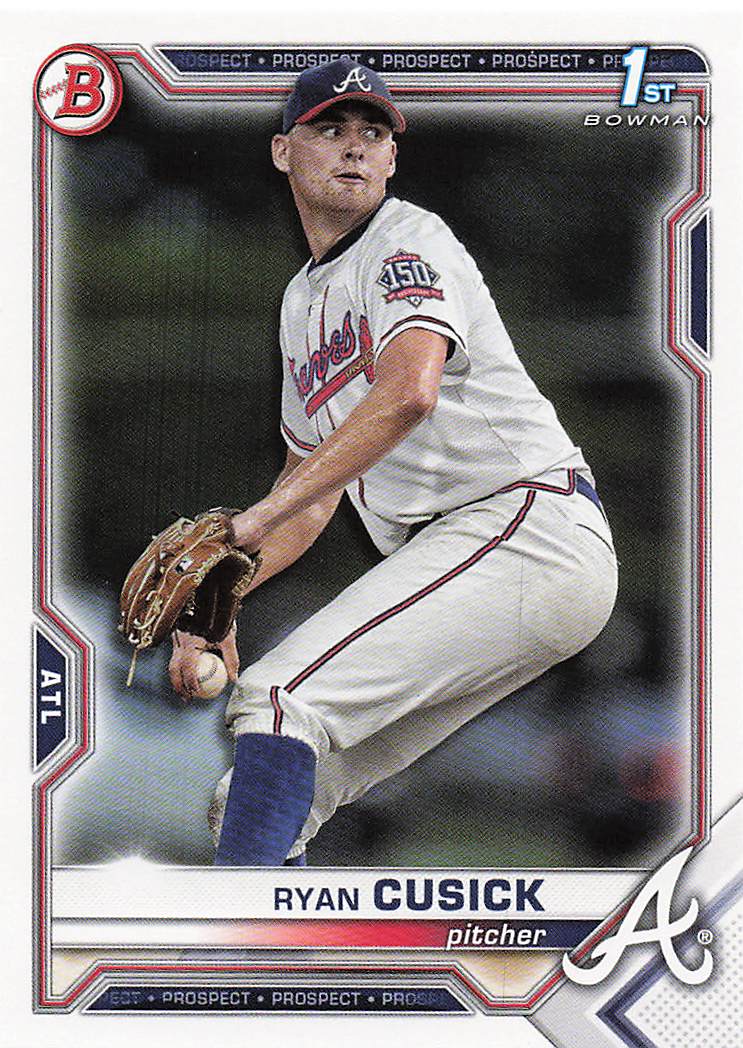 2021 Bowman Draft Baseball Ryan Cusick #BD-27