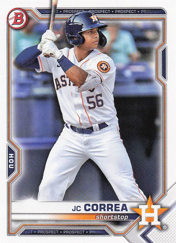 2021 Bowman Draft Baseball JC Correa #BD-29