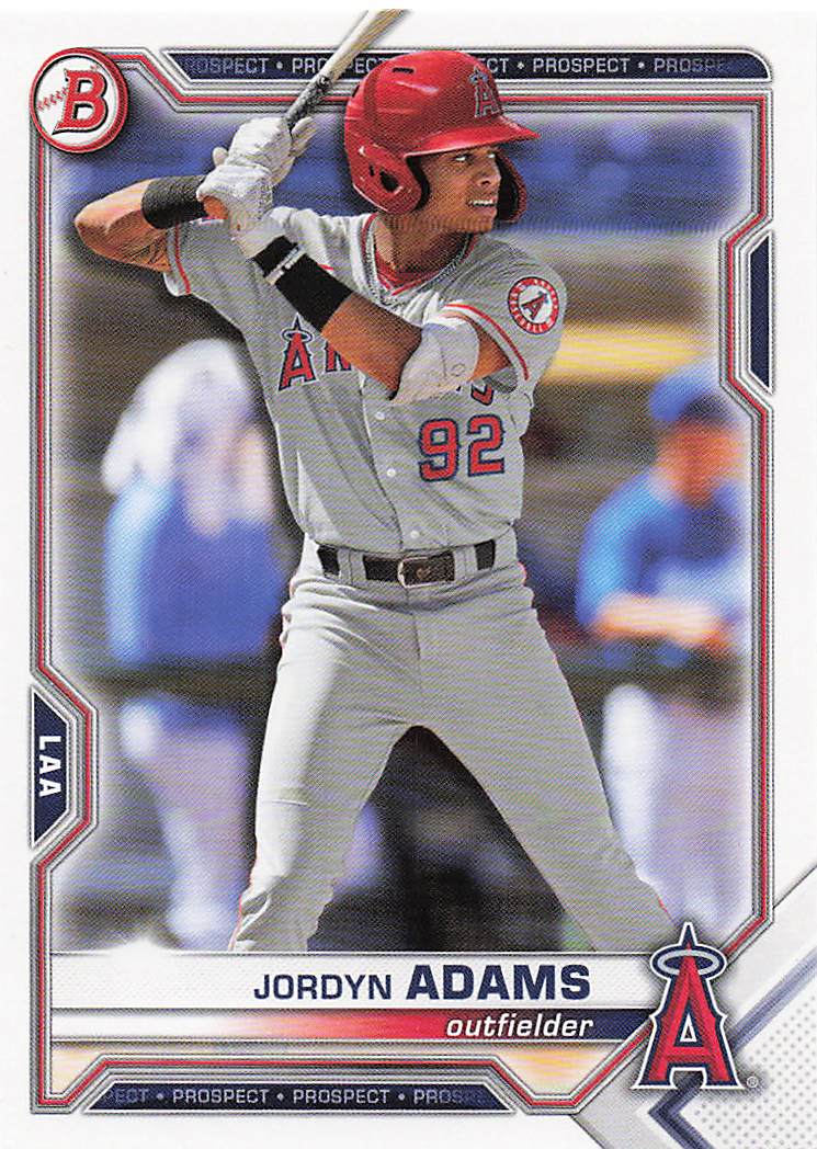 2021 Bowman Draft Baseball Jordyn Adams #BD-32