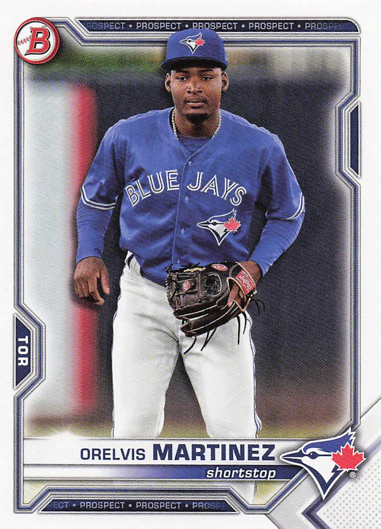 2021 Bowman Draft Baseball Orelvis Martinez #BD-38