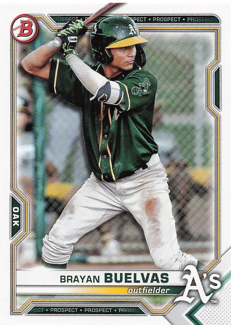 2021 Bowman Draft Baseball Brayan Buelvas #BD-39