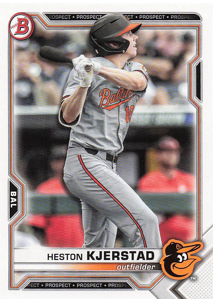 2021 Bowman Draft Baseball Heston Kjerstad #BD-40