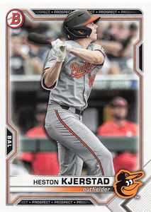 2021 Bowman Draft Baseball Heston Kjerstad #BD-40