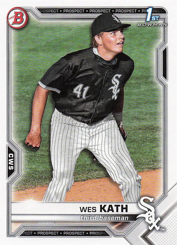 2021 Bowman Draft Baseball Wes Kath #BD-43
