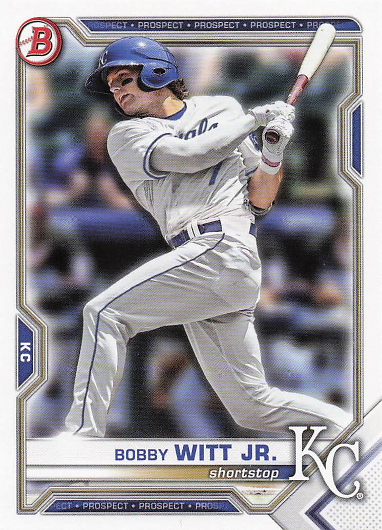 2021 Bowman Draft Baseball Bobby Witt Jr. #BD-47