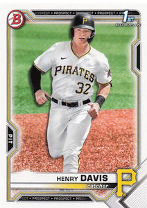 2021 Bowman Draft Baseball Henry Davis #BD-48