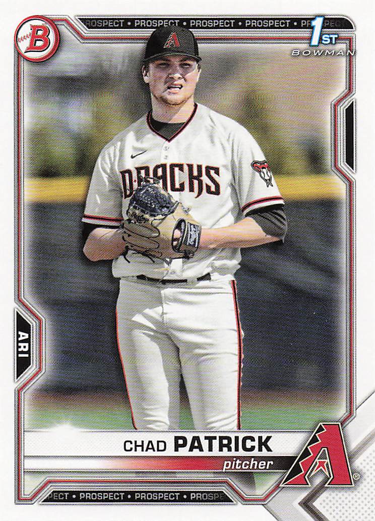 2021 Bowman Draft Baseball Chad Patrick #BD-51