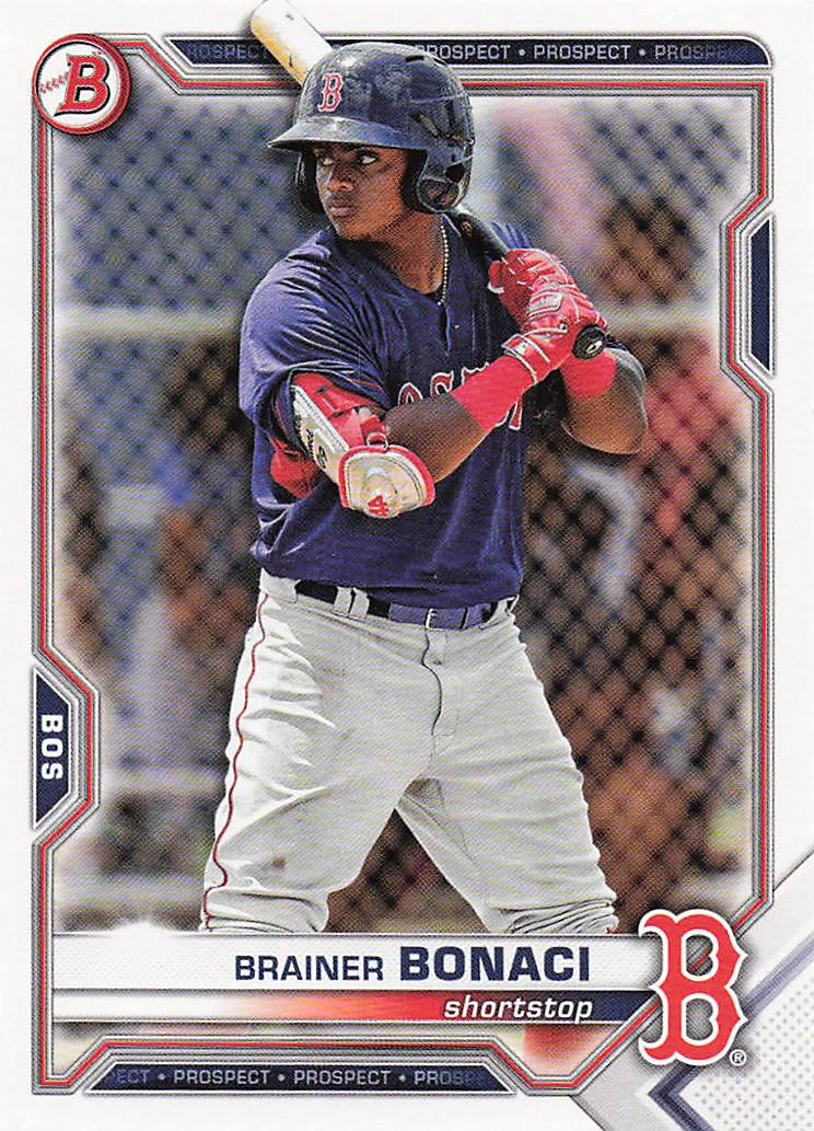 2021 Bowman Draft Baseball Brainer Bonaci #BD-54