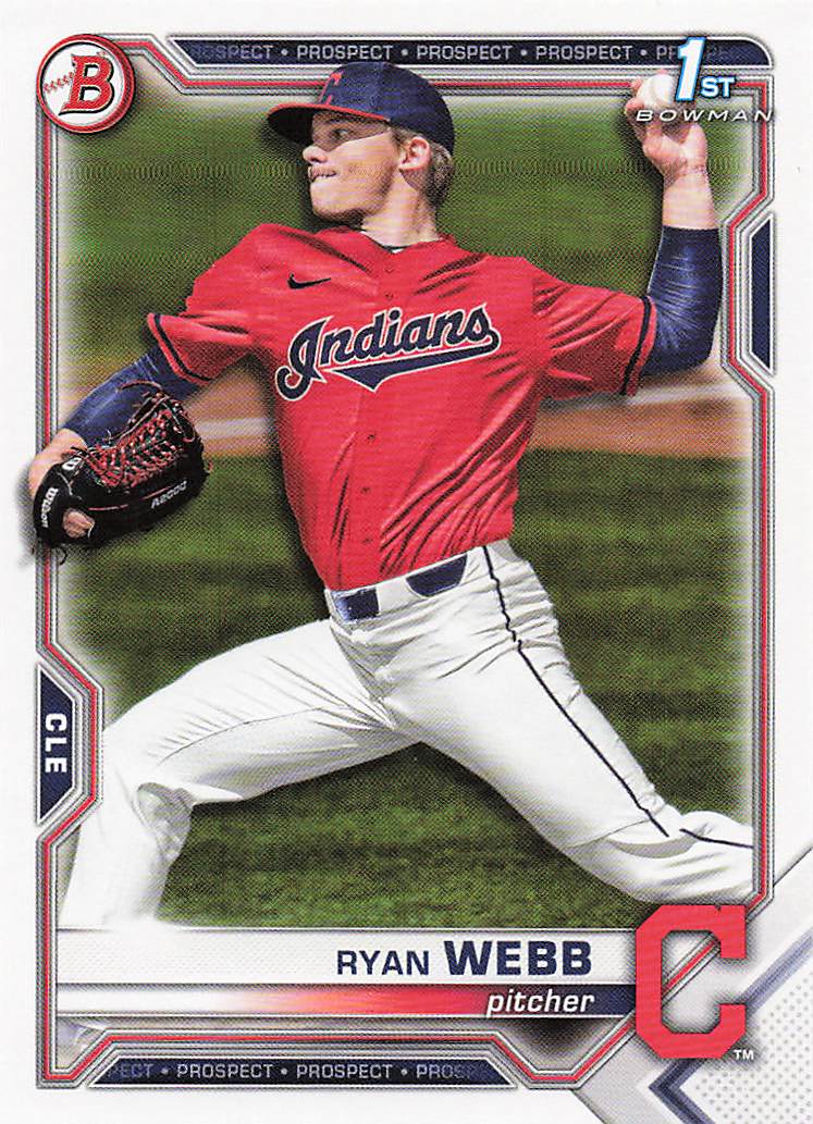 2021 Bowman Draft Baseball Ryan Webb #BD-57