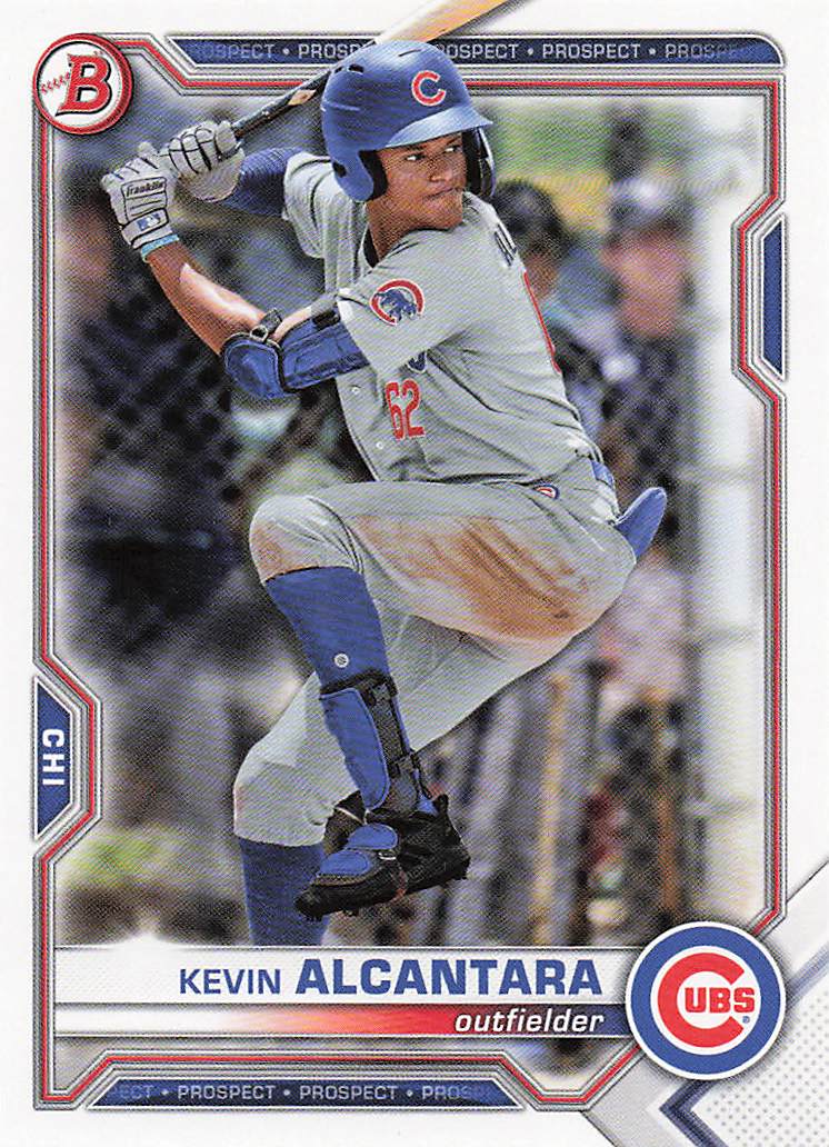 2021 Bowman Draft Baseball Kevin Alcantara #BD-62