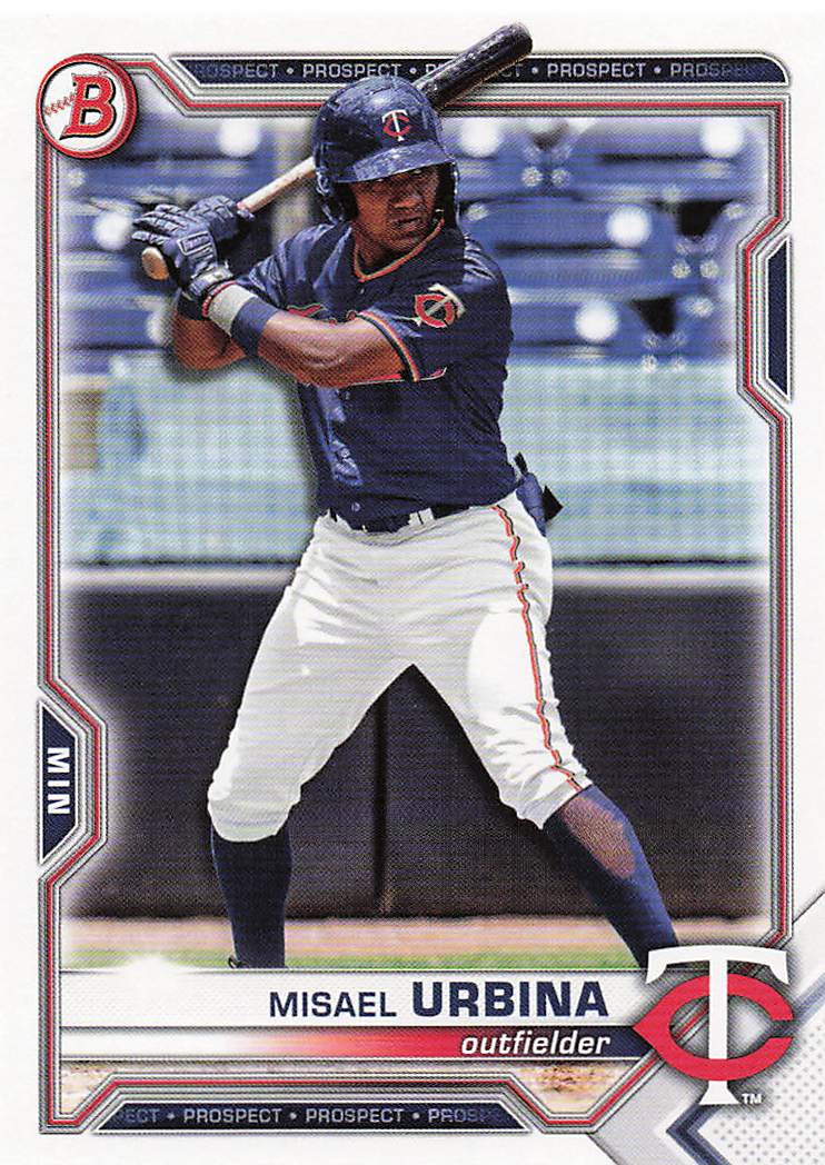 2021 Bowman Draft Baseball Misael Urbina #BD-68