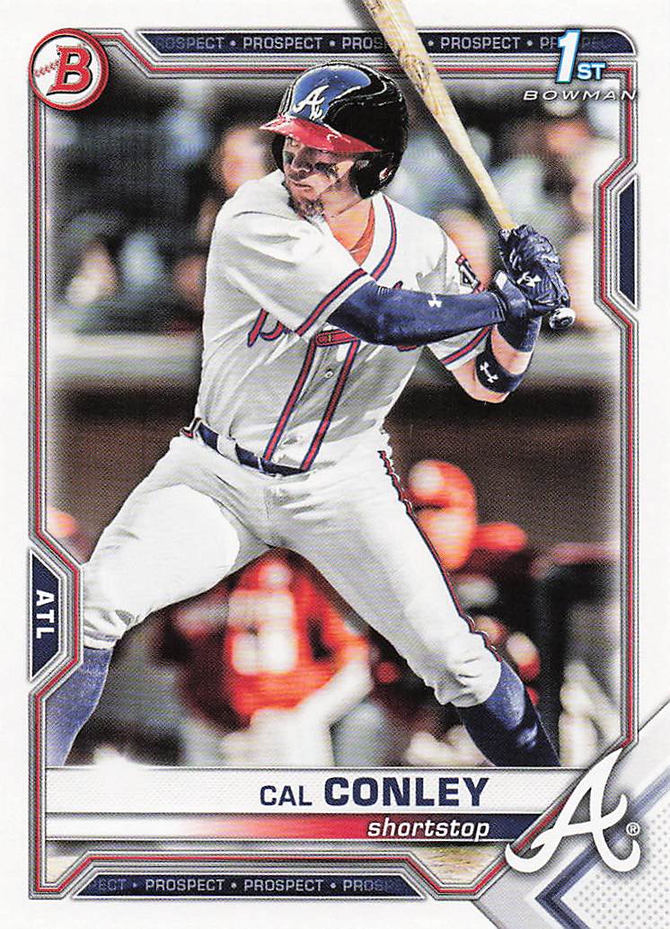 2021 Bowman Draft Baseball Cal Conley #BDC-70