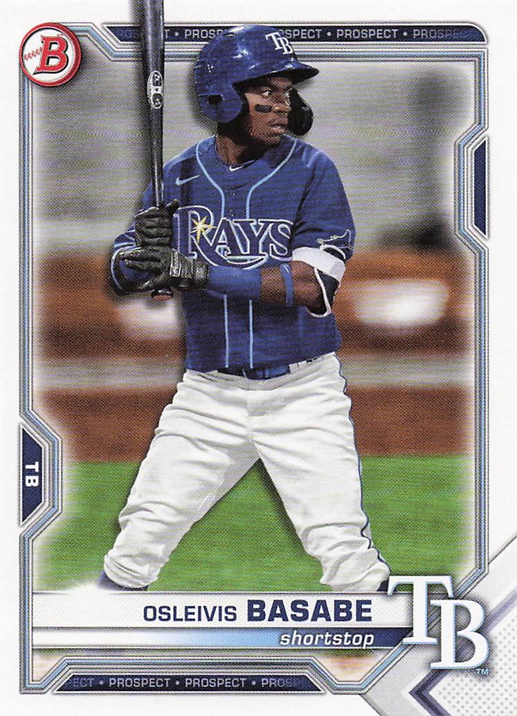 2021 Bowman Draft Baseball Osleivis Basabe #BD-71