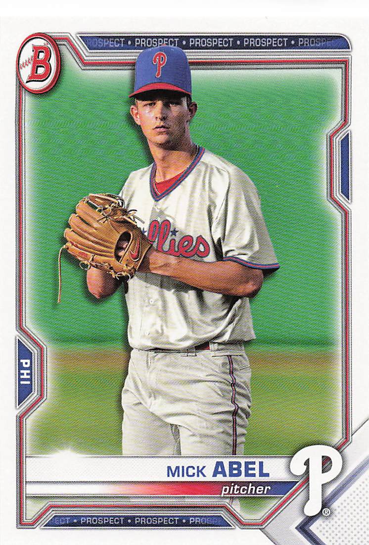 2021 Bowman Draft Baseball Mick Abel #BD-72