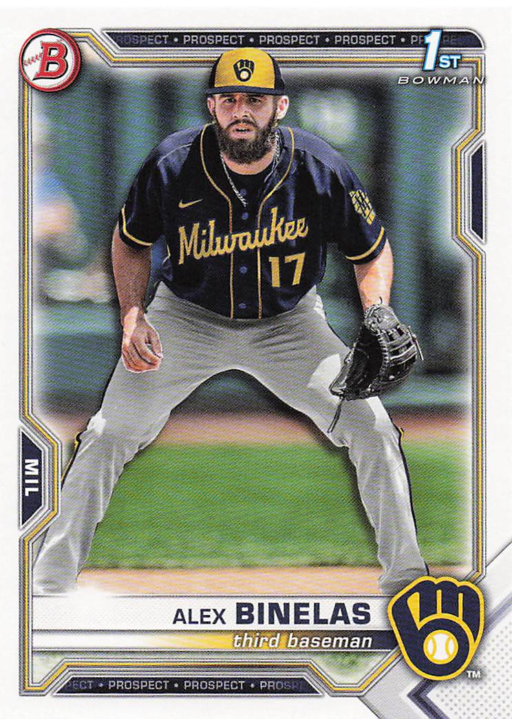 2021 Bowman Draft Baseball Alex Binelas #BD-79