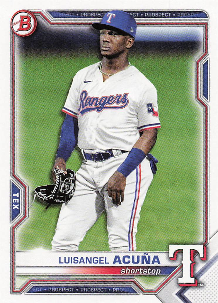2021 Bowman Draft Baseball Luisangel Acuña #BD-81