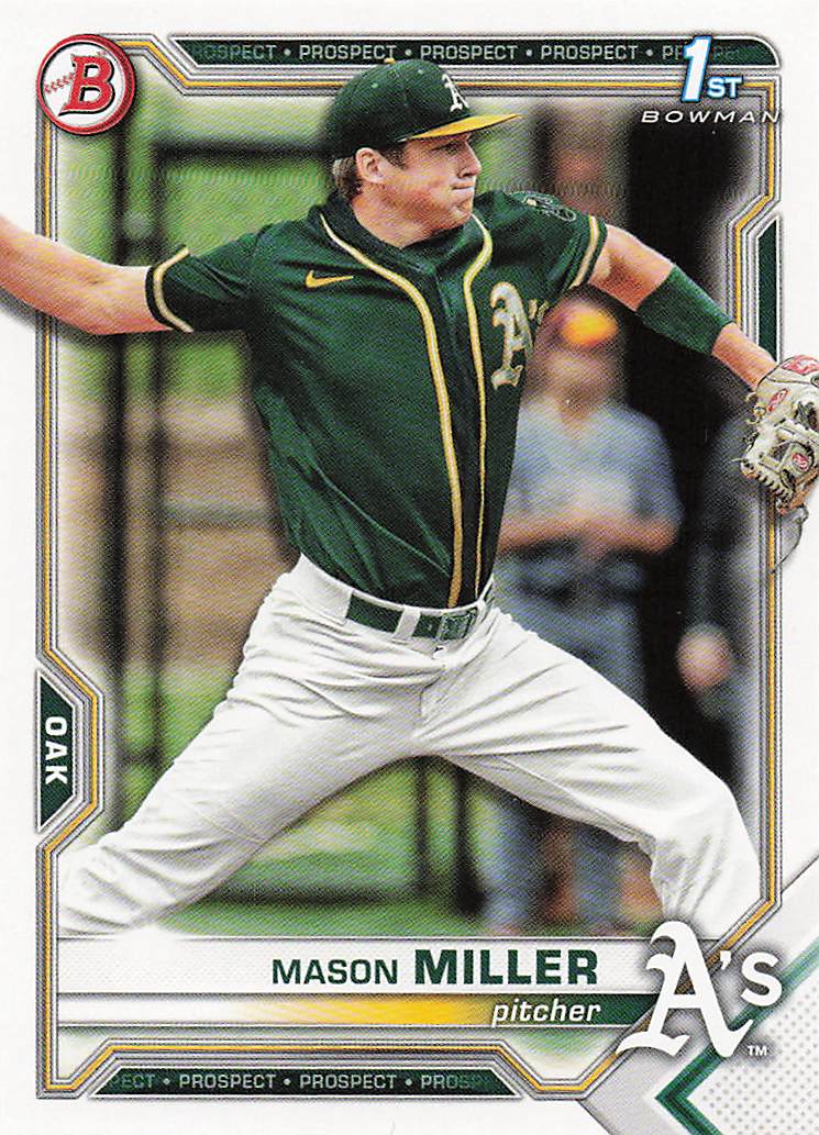 2021 Bowman Draft Baseball Mason Miller #BD-85