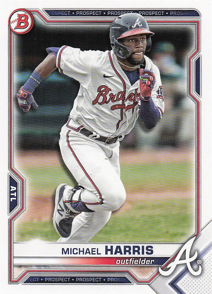 2021 Bowman Draft Baseball Michael Harris #BD-86