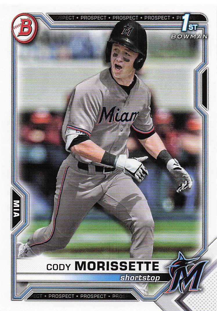 2021 Bowman Draft Baseball Cody Morissette #BD-88
