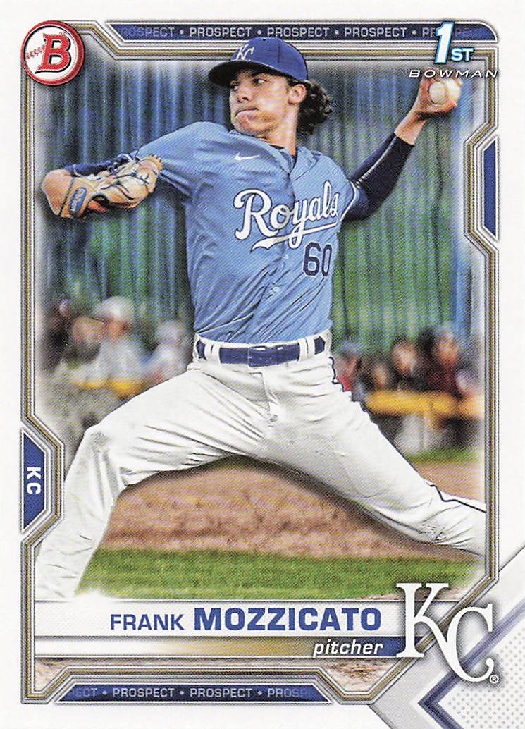 2021 Bowman Draft Baseball Frank Mozzicato #BD-95
