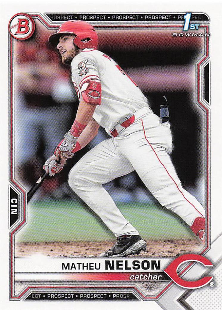 2021 Bowman Draft Baseball Matheu Nelson #BD-103