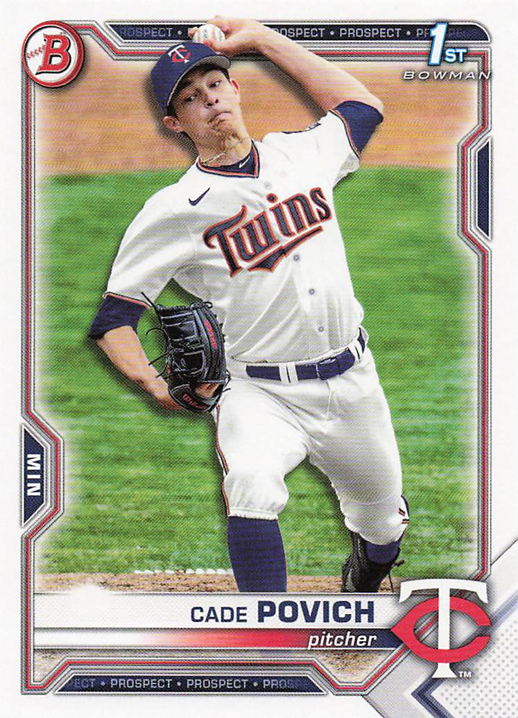 2021 Bowman Draft Baseball Cade Povich #BD-104