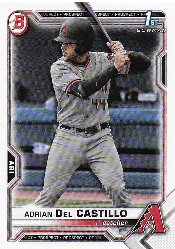 2021 Bowman Draft Baseball Adrian Del Castillo #BD-108