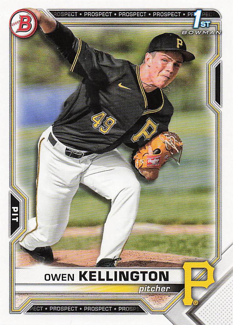 2021 Bowman Draft Baseball Owen Kellington #BD-120