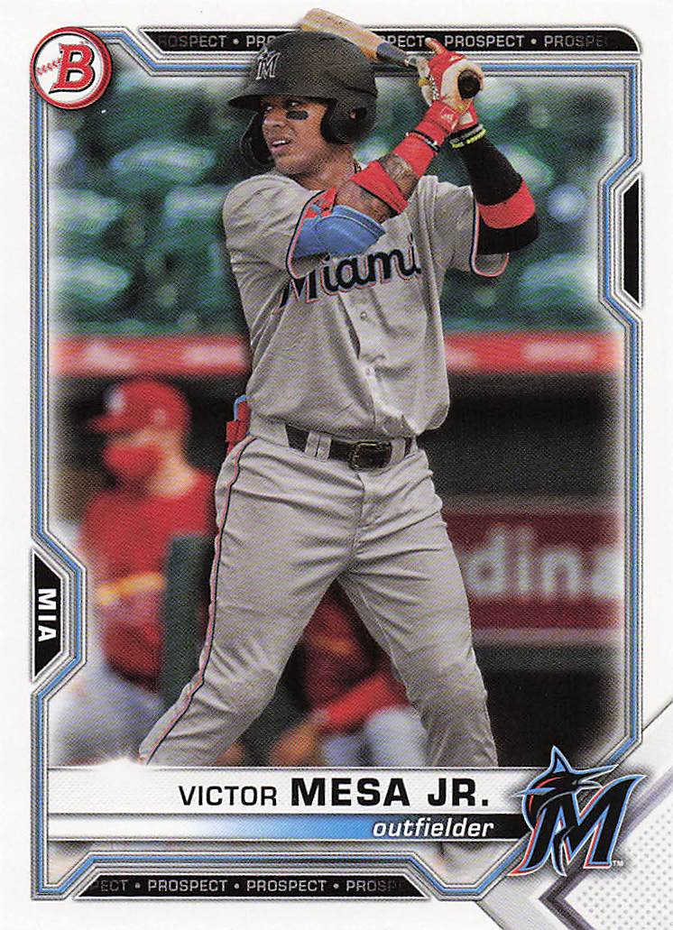2021 Bowman Draft Baseball Victor Mesa Jr. #BD-122