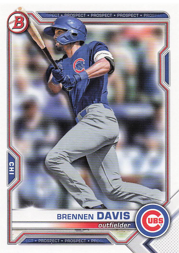 2021 Bowman Draft Baseball Brennen Davis #BD-124