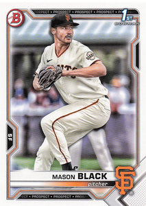 2021 Bowman Draft Baseball Mason Black #BD-129