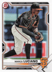 2021 Bowman Draft Baseball Marco Luciano #BD-131