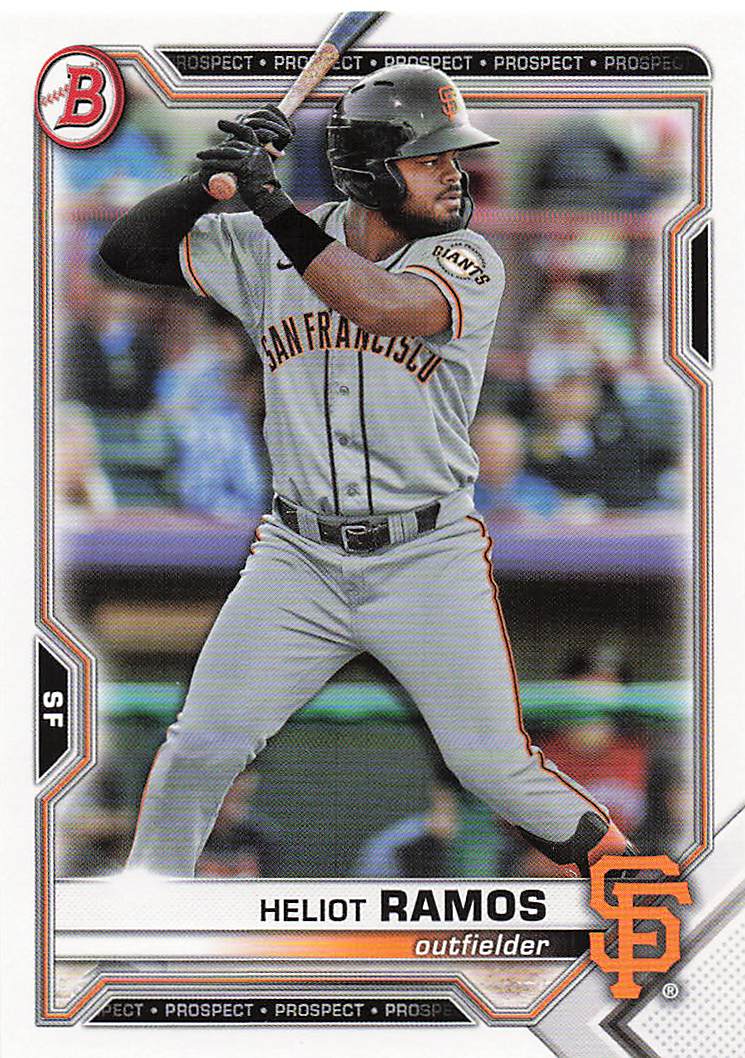 2021 Bowman Draft Baseball Heliot Ramos #BD-137