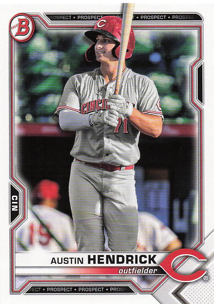 2021 Bowman Draft Baseball Austin Hendrick #BD-138