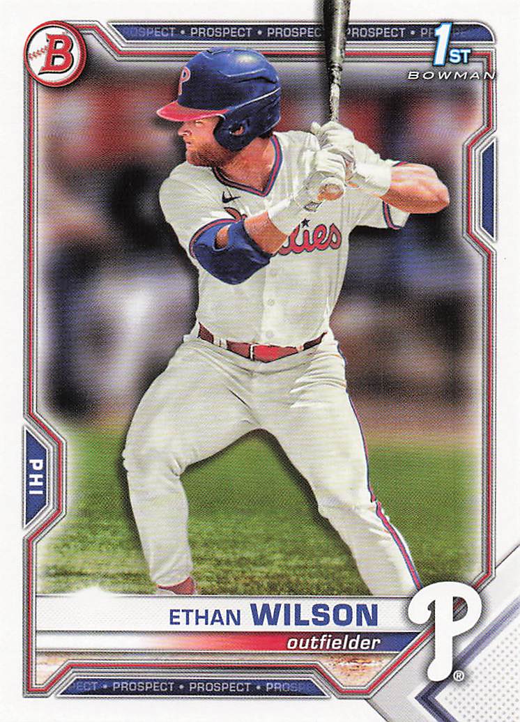 2021 Bowman Draft Baseball Ethan Wilson #BD-140