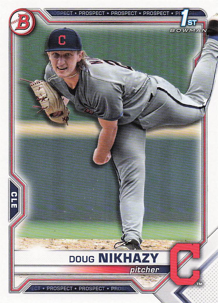 2021 Bowman Draft Baseball Doug Nikhazy #BD-143