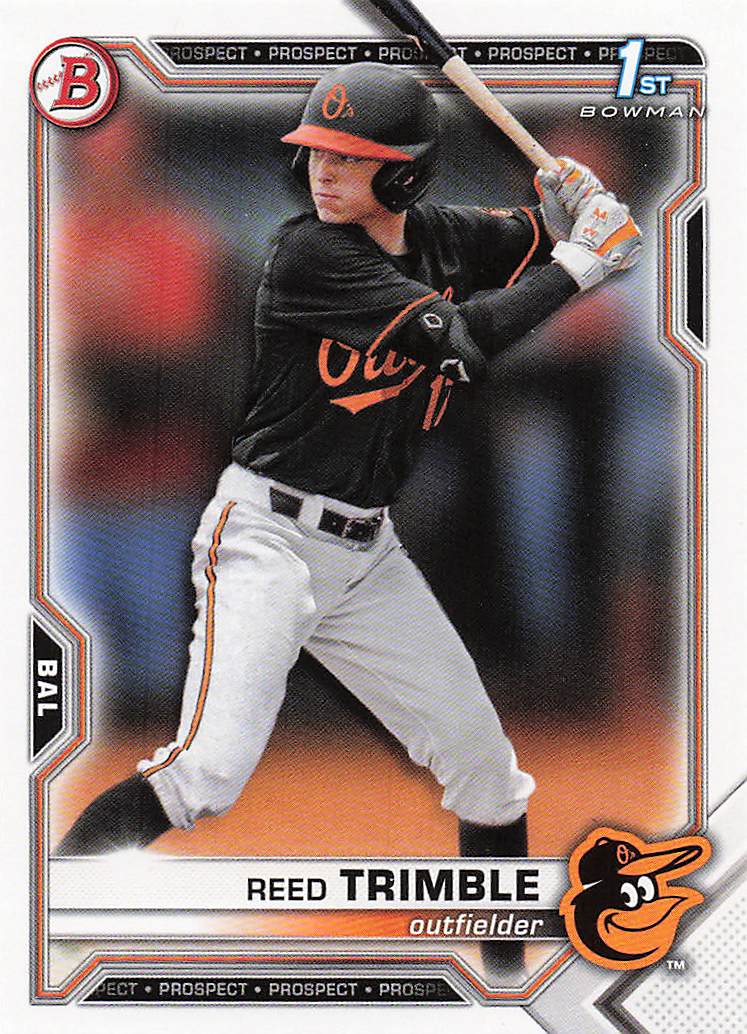 2021 Bowman Draft Baseball Reed Trimble #BD-144