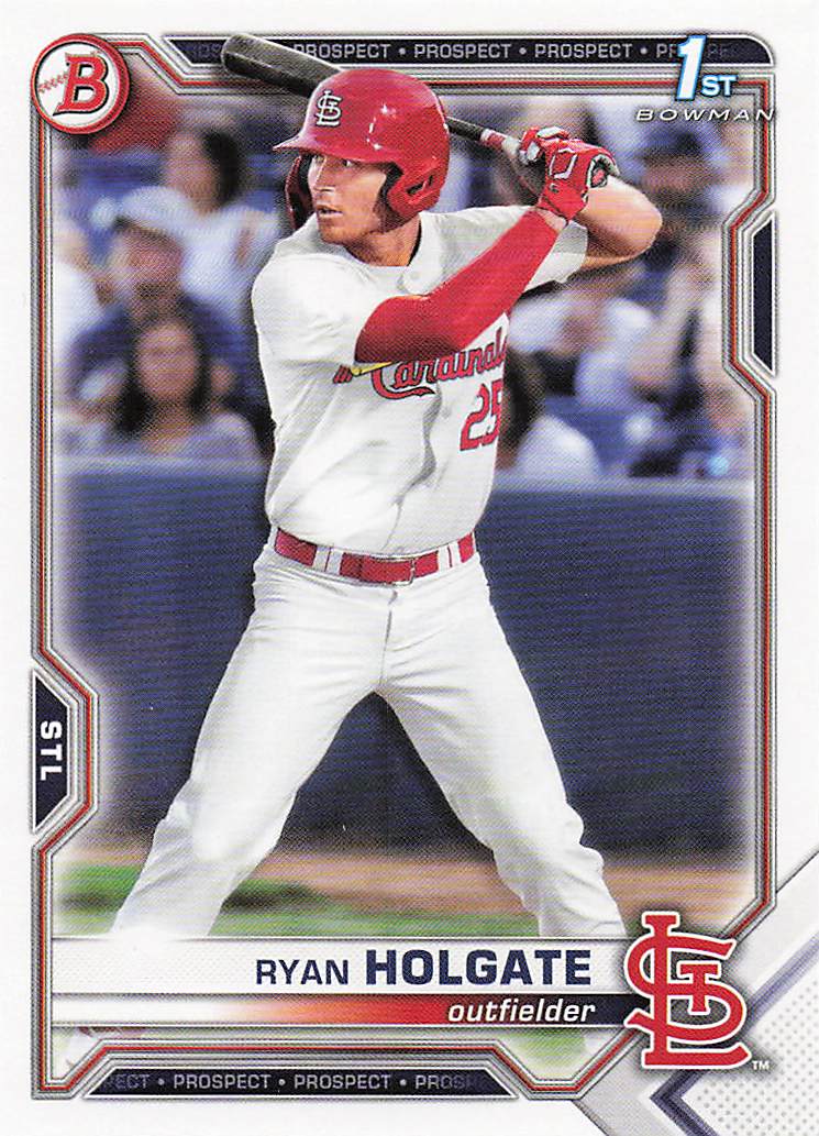 2021 Bowman Draft Baseball Ryan Holgate #BDC-148