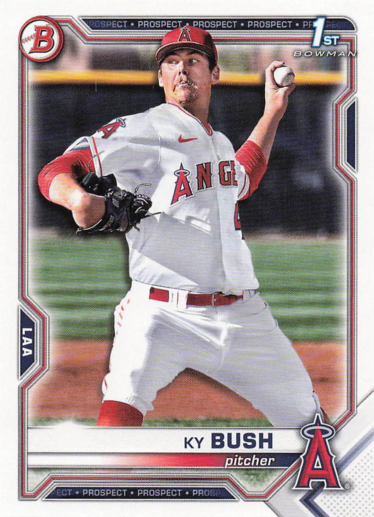2021 Bowman Draft Baseball Ky Bush #BD-149