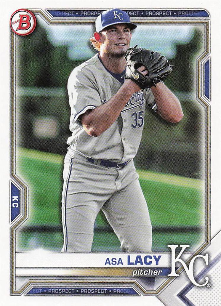 2021 Bowman Draft Baseball Asa Lacy #BD-158