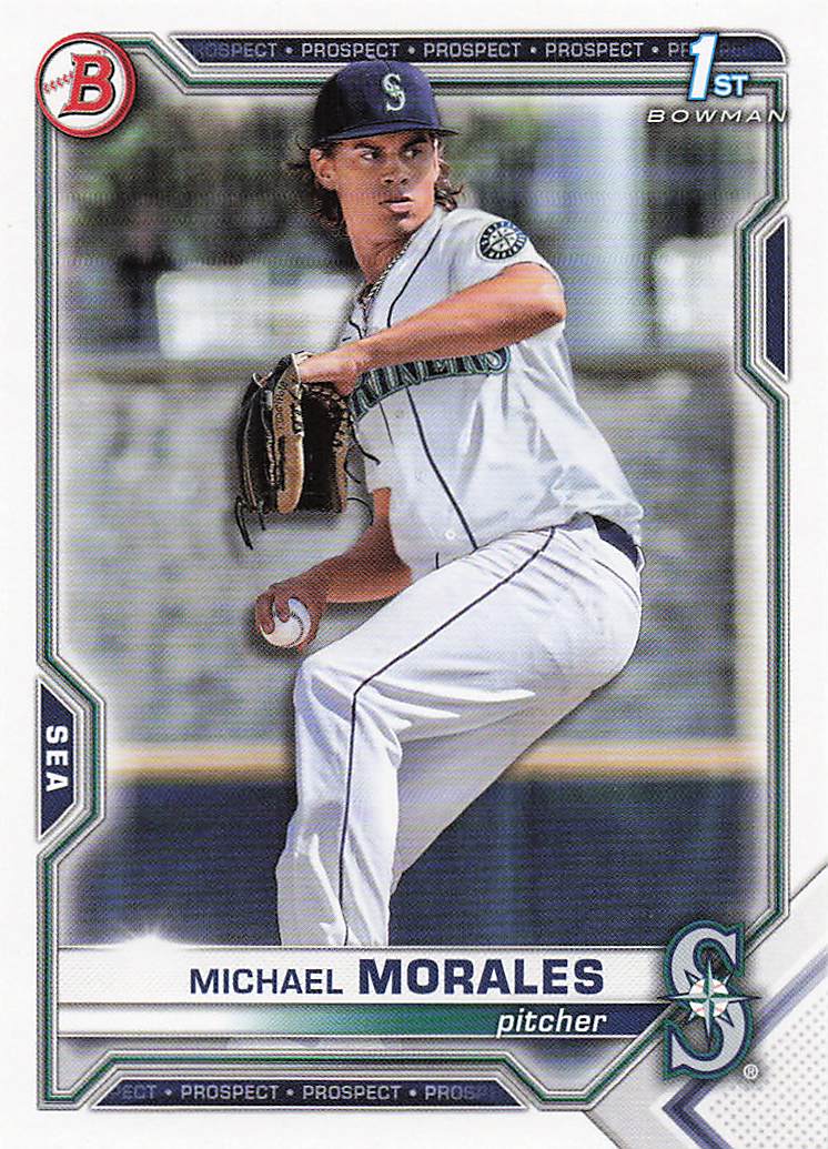 2021 Bowman Draft Baseball Michael Morales #BD-160