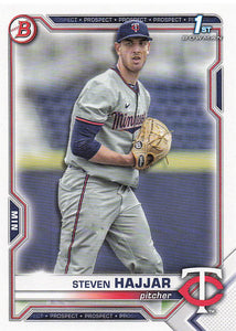 2021 Bowman Draft Baseball Steven Hajjar #BDC-161