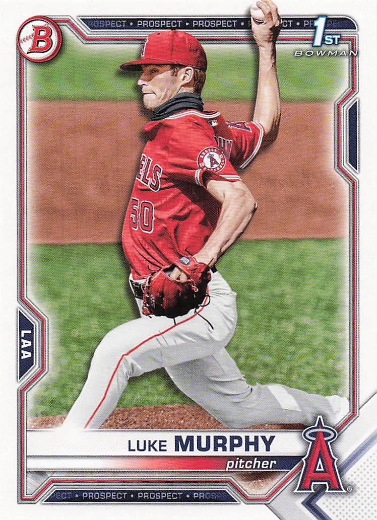 2021 Bowman Draft Baseball Luke Murphy #BD-167