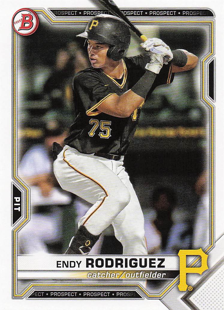 2021 Bowman Draft Baseball Endy Rodriguez #BD-168