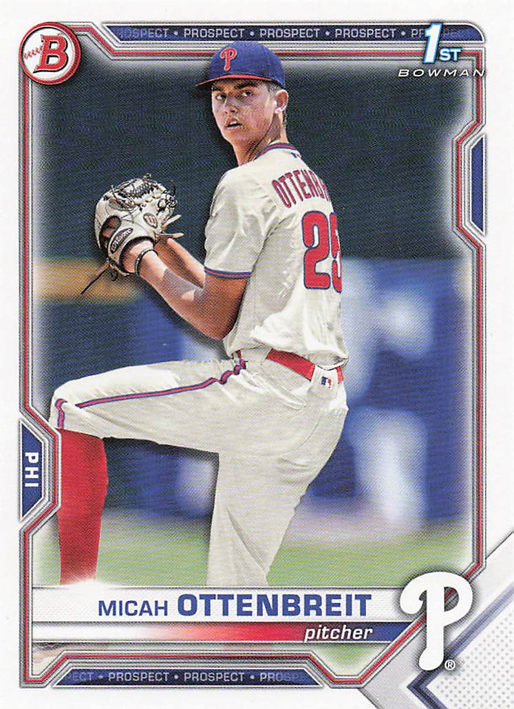 2021 Bowman Draft Baseball Micah Ottenbreit #BD-170
