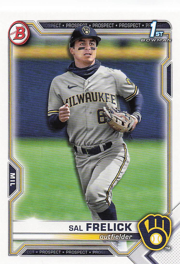2021 Bowman Draft Baseball Sal Frelick #BD-172