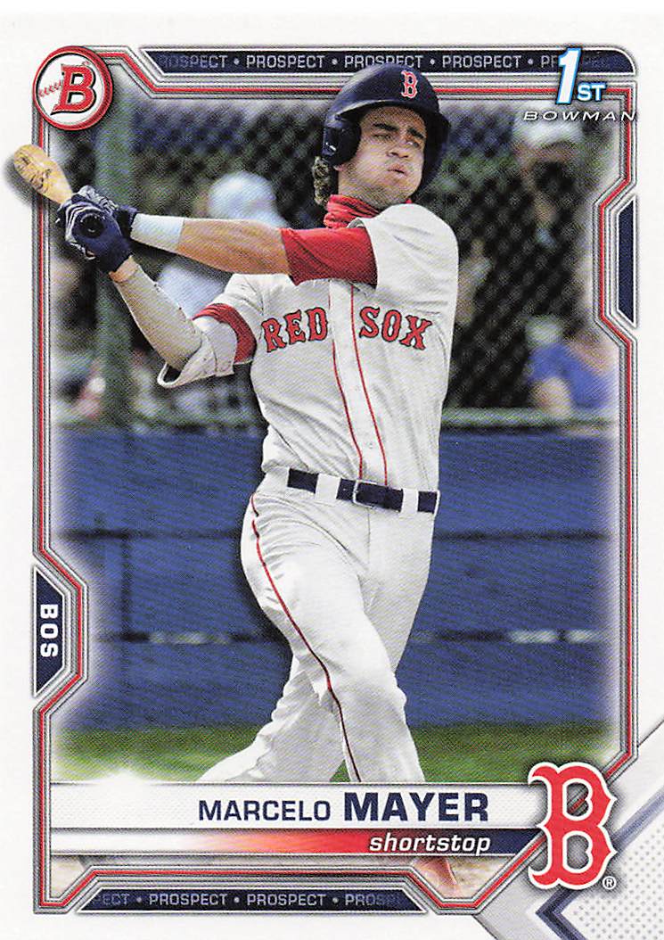 2021 Bowman Draft Baseball Marcelo Mayer #BD-174