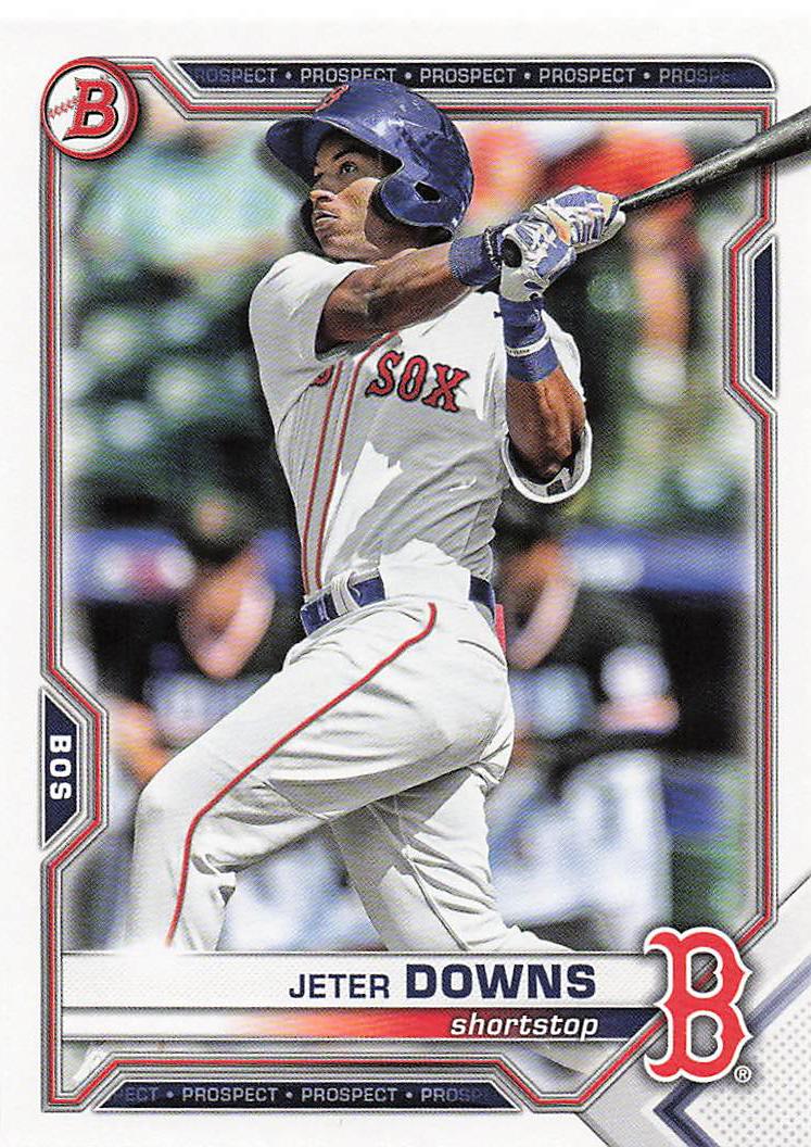 2021 Bowman Draft Baseball Jeter Downs #BD-177