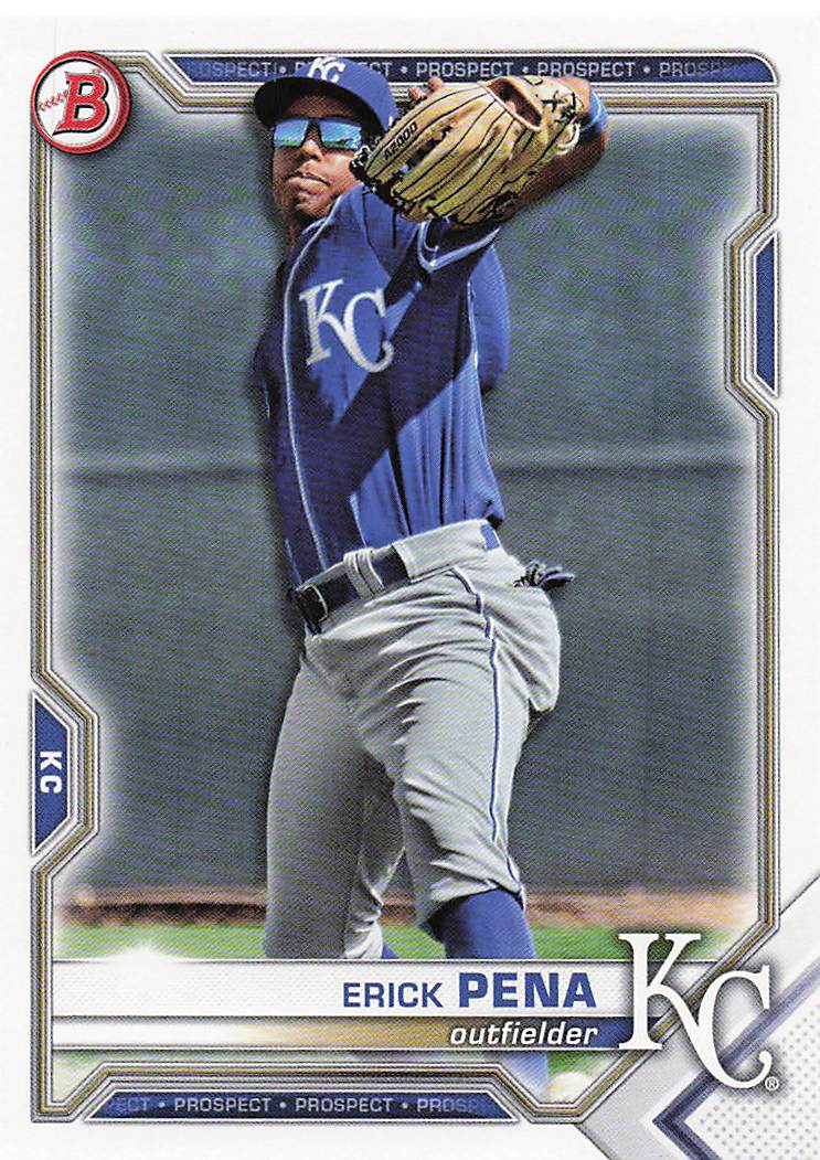 2021 Bowman Draft Baseball Erick Pena #BD-178